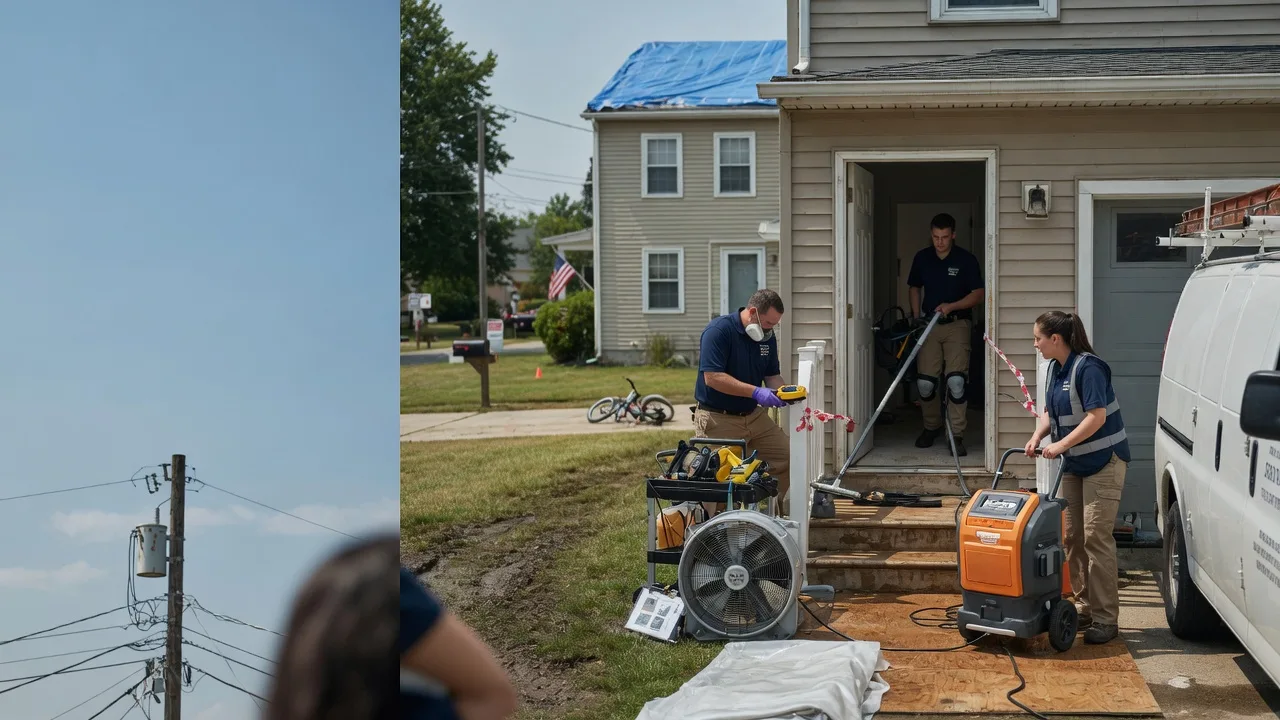 Water Damage Repair in Busy, KY near me